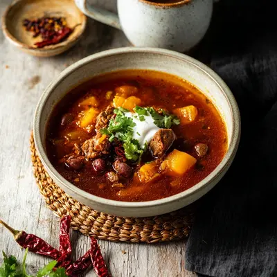 Hearty Beef Pumpkin Chili: A Fall Comfort Bowl