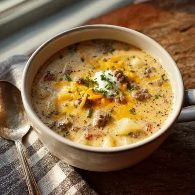 Hearty Cheeseburger Soup: Easy & Flavorful Recipe