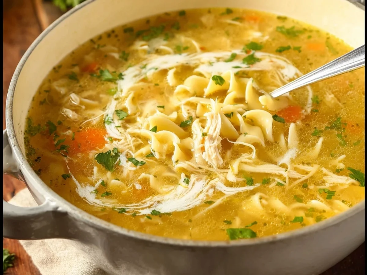Hearty Chicken Noodle Soup: My Family's Comfort Bowl - Featured Image