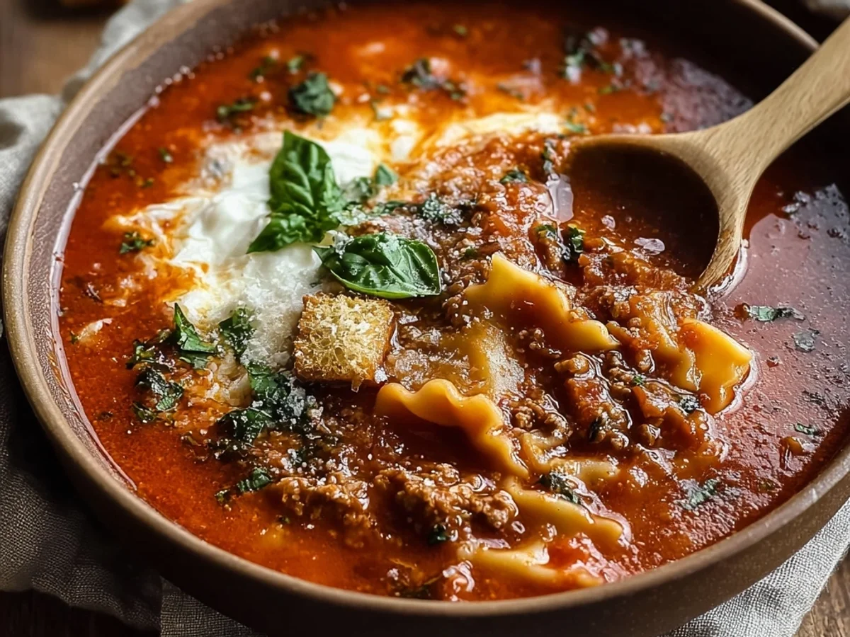 Hearty Crock Pot Lasagna Soup: Simple Weeknight Comfort - Featured Image
