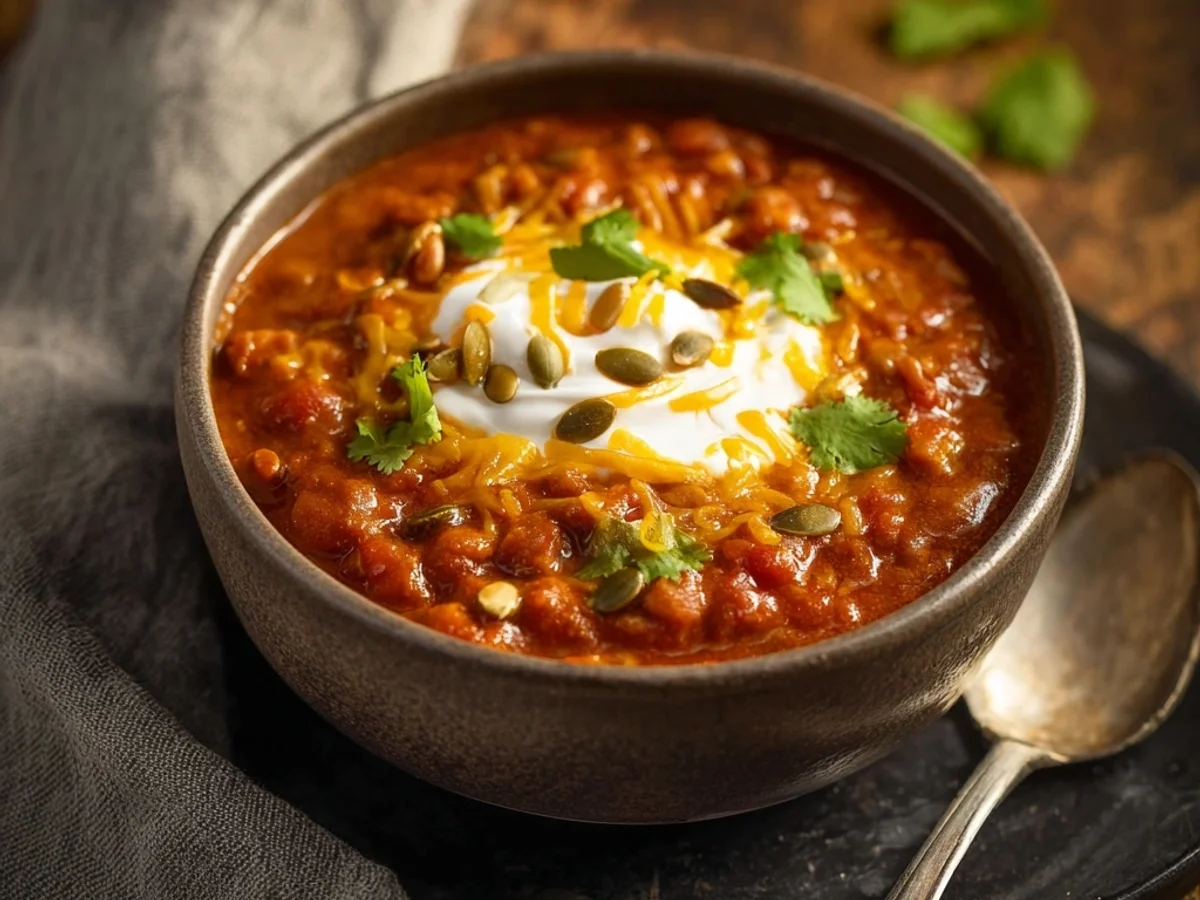 Hearty Crock Pot Pumpkin Chili: Easy & Delicious! - Featured Image