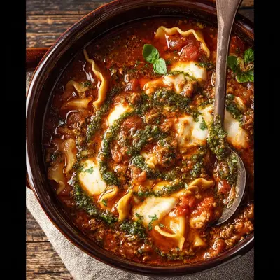 Hearty Crockpot Lasagna Soup: Easy Weeknight Comfort