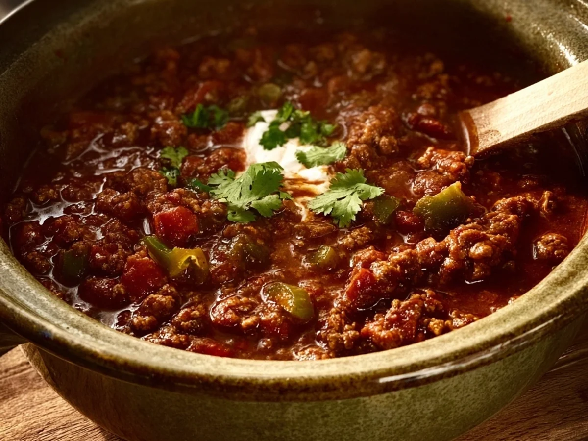 Hearty Deer Chili Recipe: Slow Cooker Comfort - Featured Image