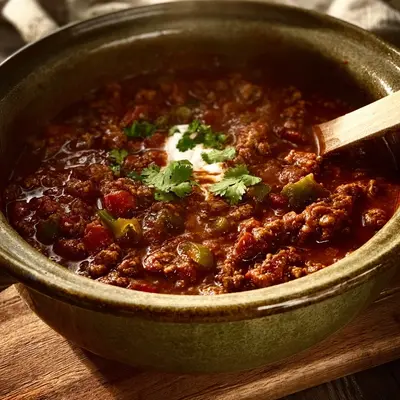 Hearty Deer Chili Recipe: Slow Cooker Comfort
