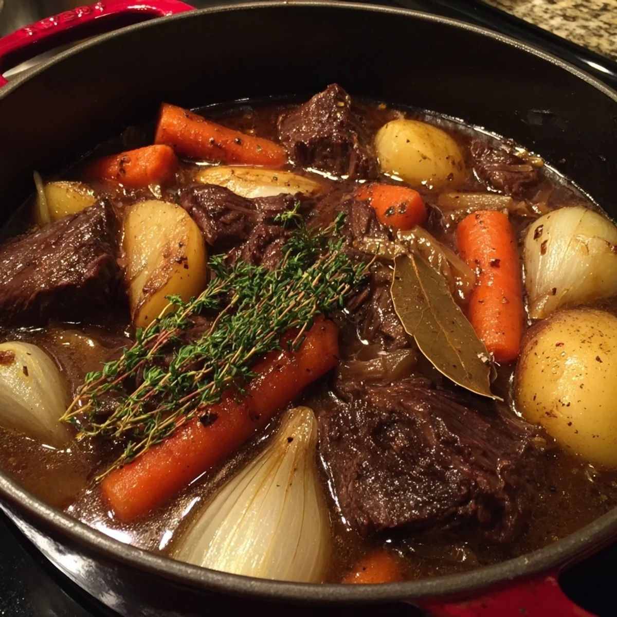 Hearty Dutch Oven Beef Stew