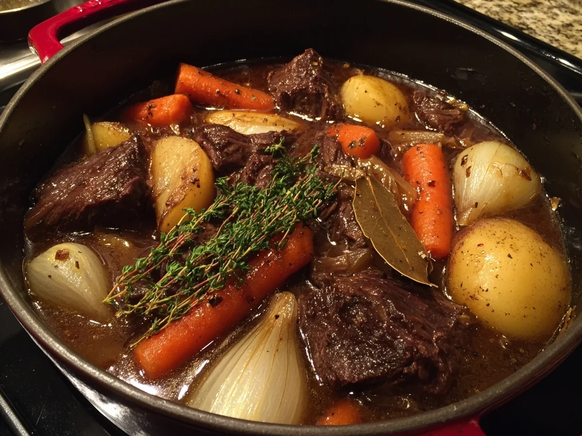 Hearty Dutch Oven Beef Stew - Featured Image
