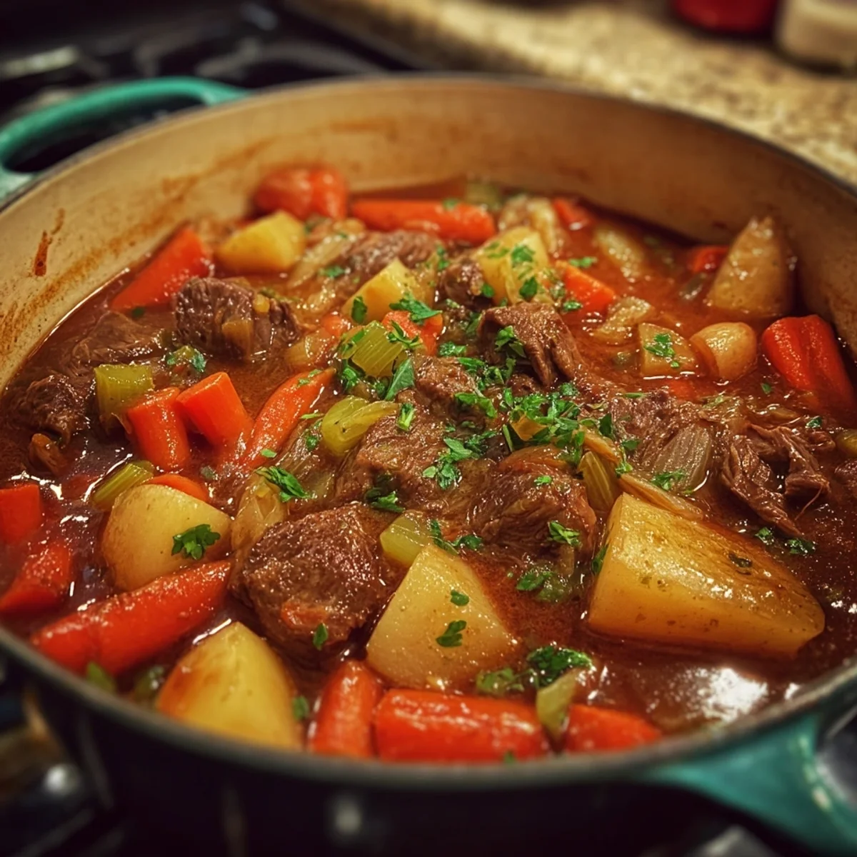Hearty Dutch Oven Beef Stew: Classic Comfort Food