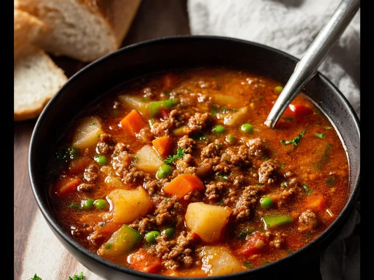 Hearty Hamburger Stew Recipe: A One-Pot Wonder - Featured Image