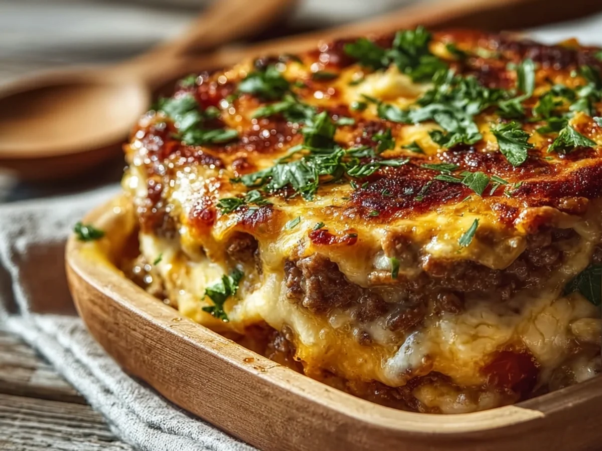 Hearty Hamburger Supreme Casserole: Easy Comfort Food - Featured Image