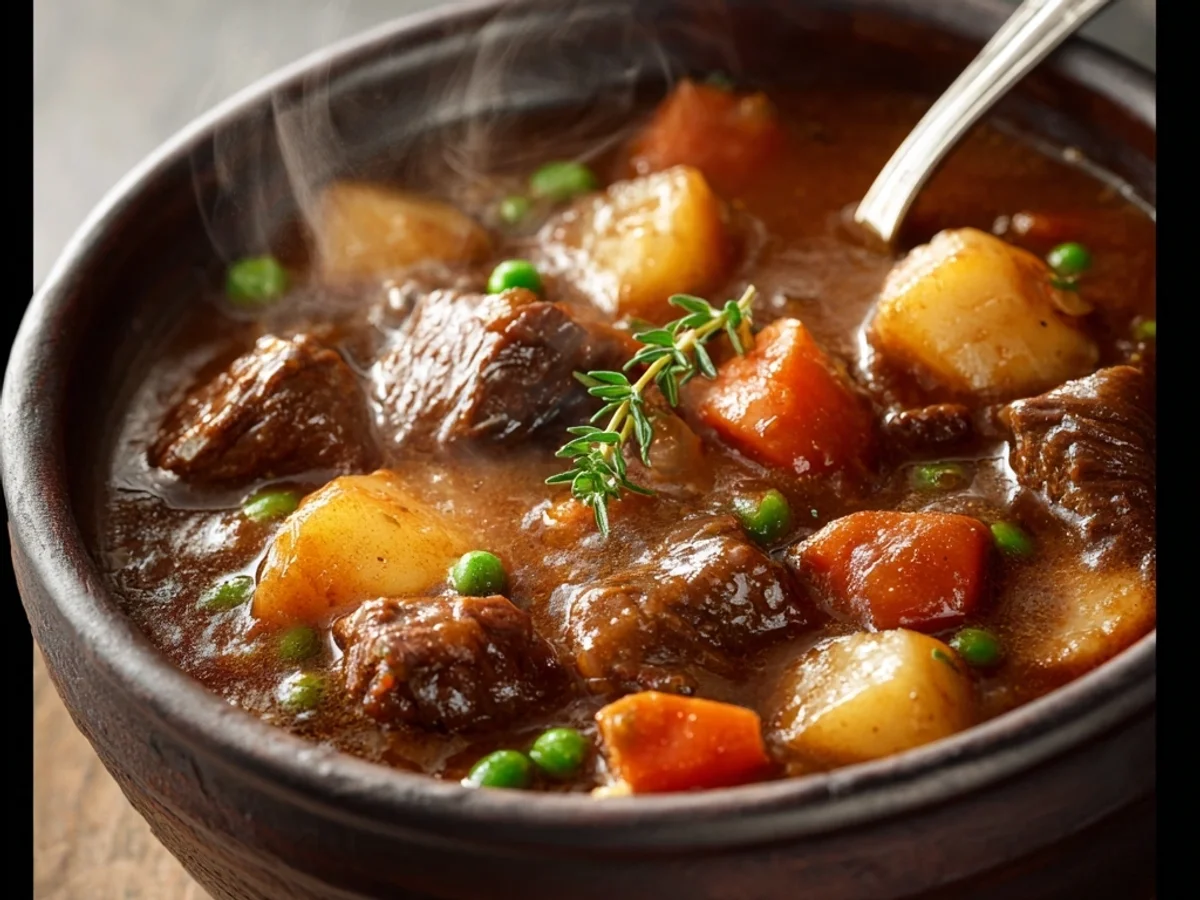 Hearty Healthy Beef Stew: Easy Crockpot Comfort - Featured Image
