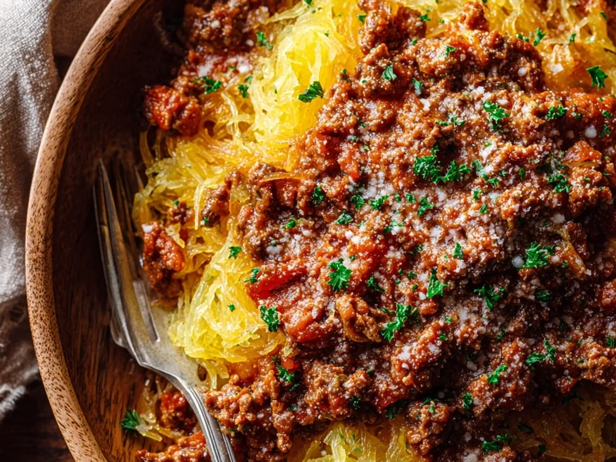 Hearty Spaghetti Squash Bolognese: A Lighter Classic - Featured Image