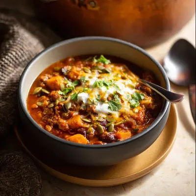 Hearty Turkey Pumpkin Chili: A Fall Comfort Bowl