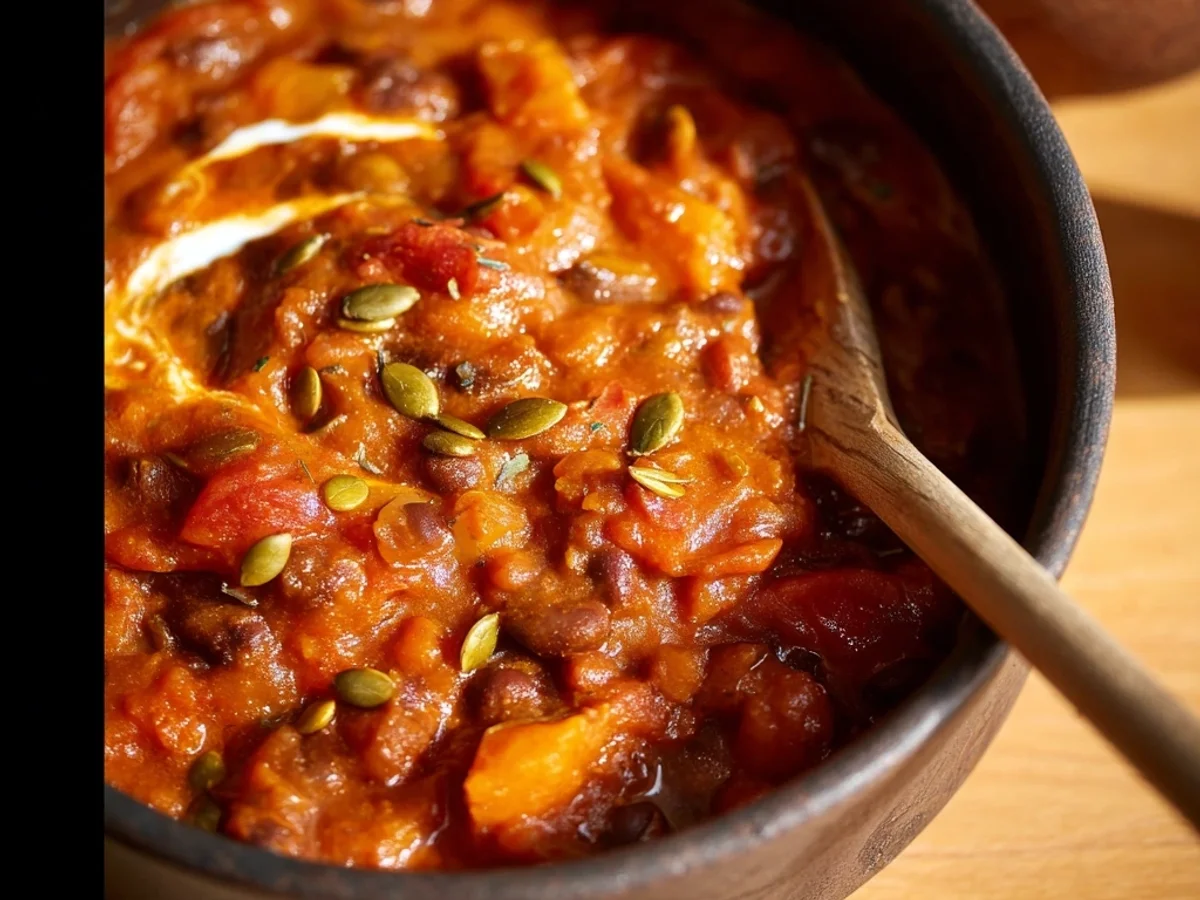 Hearty Vegetarian Pumpkin Chili: A Fall Favorite - Featured Image