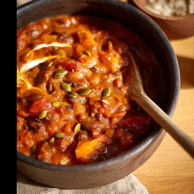 Hearty Vegetarian Pumpkin Chili: A Fall Favorite