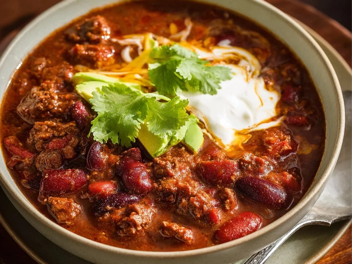 Hearty Venison Chili Recipe: A Deeply Flavorful Pot - Featured Image