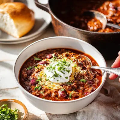 Hearty Venison Chili: Smoky, Rich & Comforting