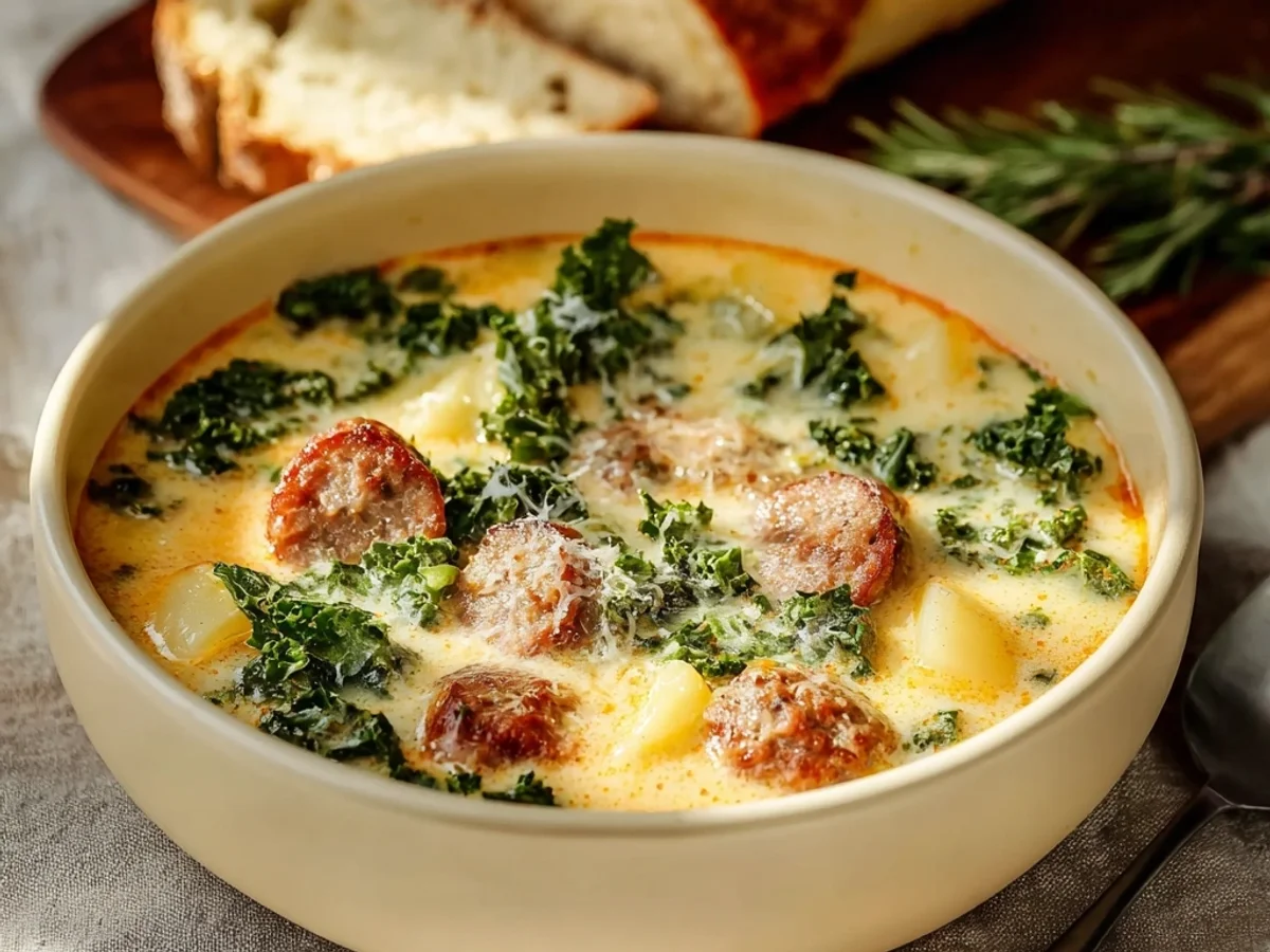 Hearty Zuppa Toscana Soup: A Creamy Kitchen Hug - Featured Image
