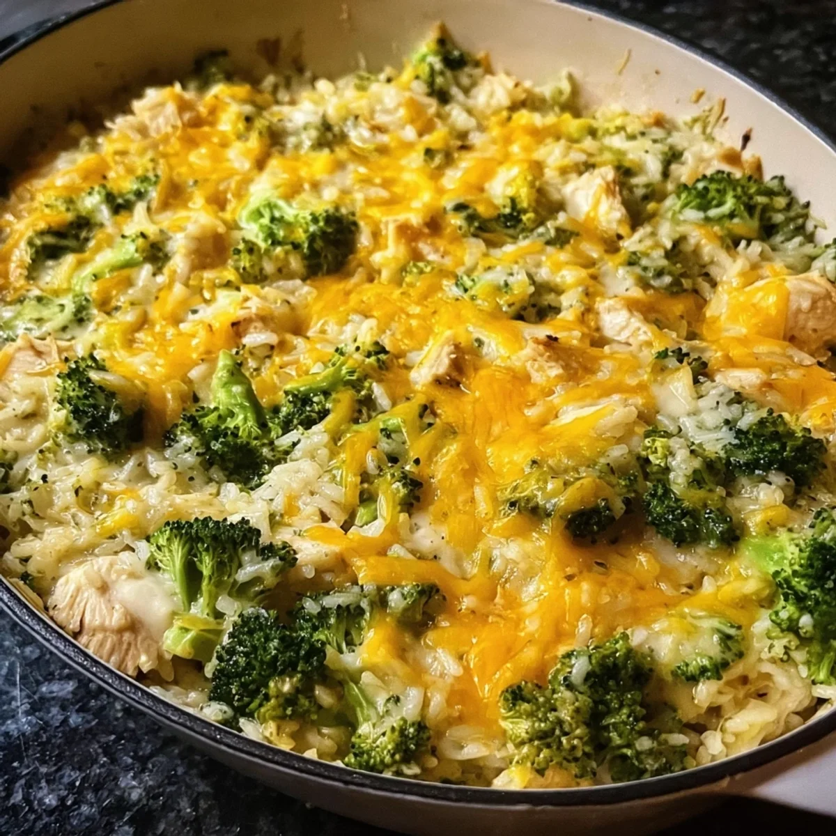 High-Protein Chicken Broccoli Rice Casserole for Meal Prep