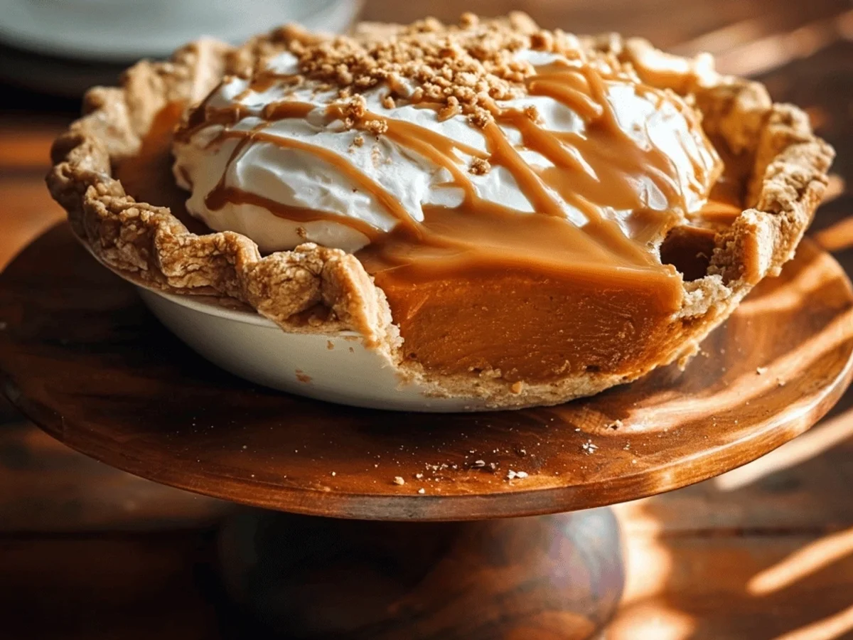 Hilly's Pumpkin Caramel Pie: My Go-To Fall Dessert! - Featured Image