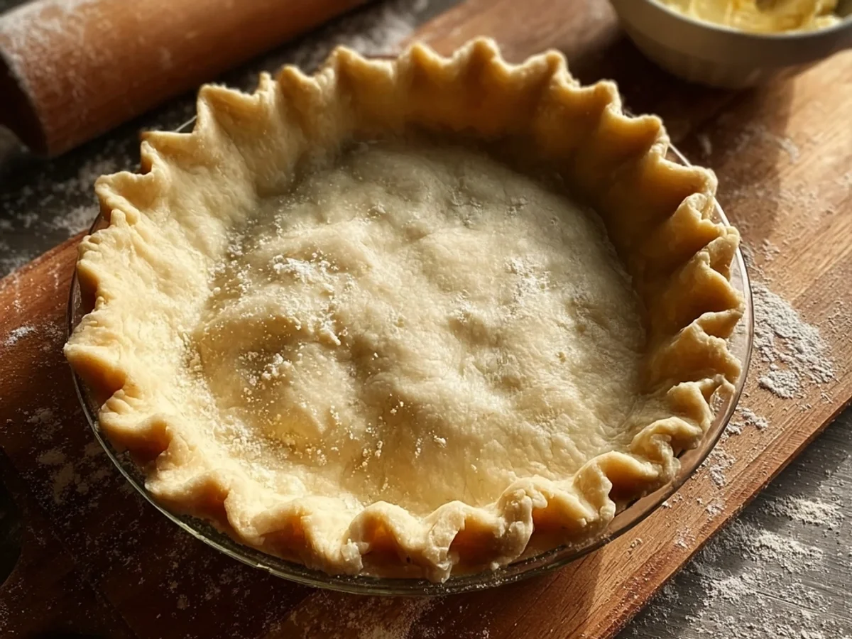 Homemade Butter Pie Crust: Flaky & Simple - Featured Image