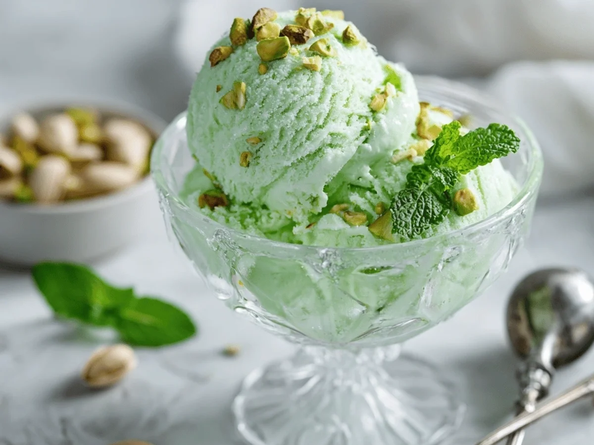 Homemade Pistachio Ice Cream: My Creamy Dream - Featured Image