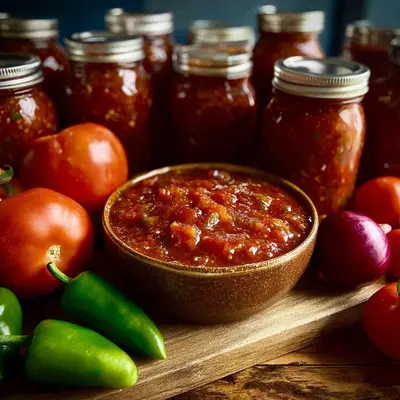 Homemade Salsa for Canning: Tangy Garden Freshness