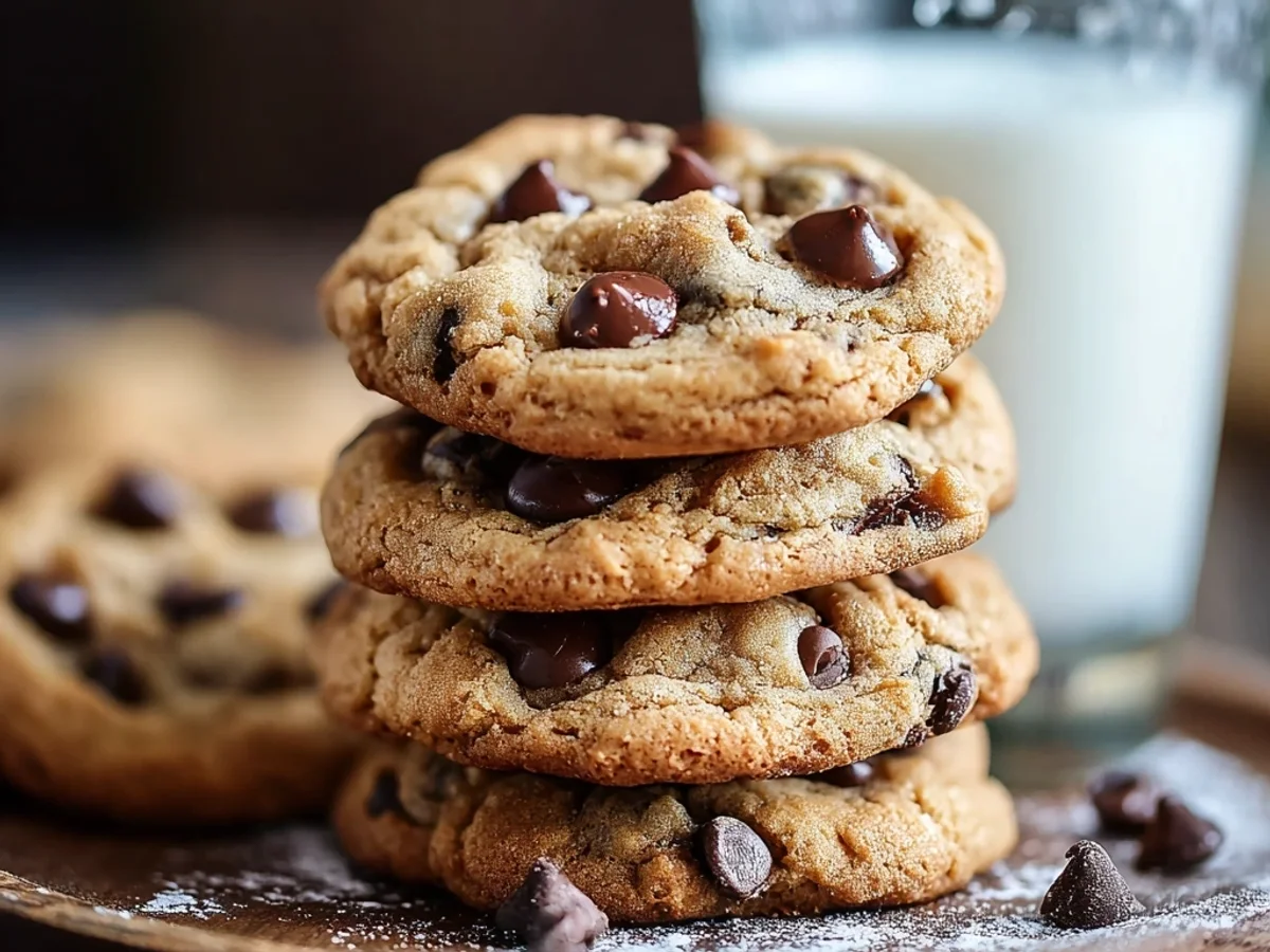 Homestyle Chewy Chocolate Chip Cookies Recipe - Featured Image