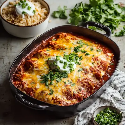 Homestyle Ground Beef Enchiladas: A Family Favorite