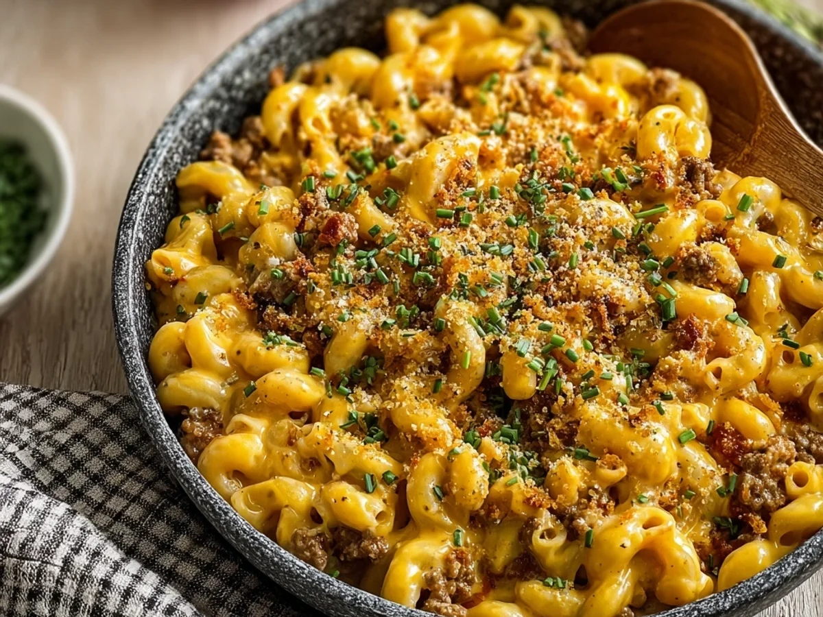 Homestyle One Pot Cheeseburger Macaroni: Easy Comfort - Featured Image