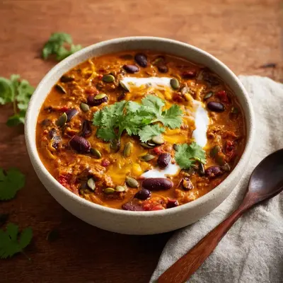 Homestyle Slow Cooker Pumpkin Chili for Fall Nights