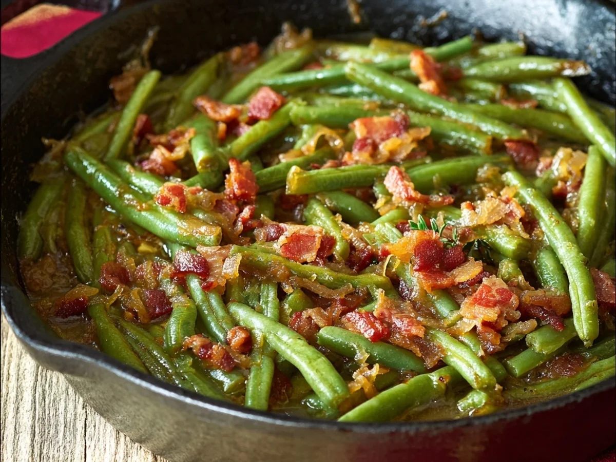 Homestyle Smothered Green Beans: Southern Comfort - Featured Image