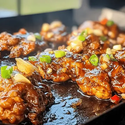 Irresistible Blackstone Bourbon Chicken Recipe