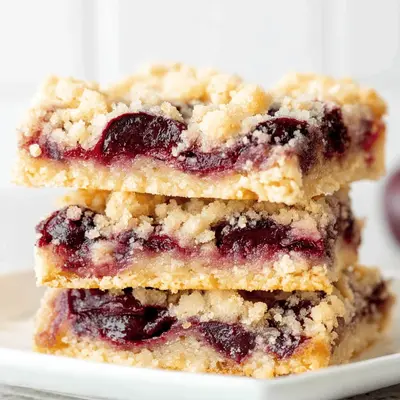 Irresistible Cherry Crumb Bars Recipe