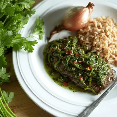 Irresistible Garlic Scape Chimichurri Recipe