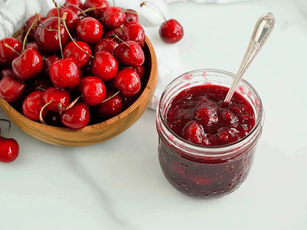 Irresistible Small Batch Cherry Jam Recipe - Featured Image