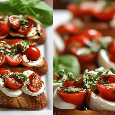 Irresistibly Fresh Caprese Bruschetta Recipe