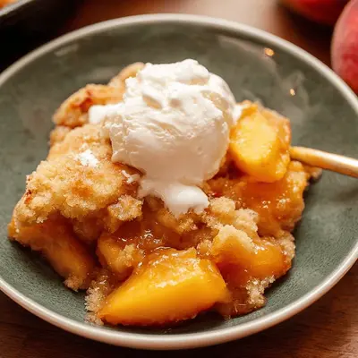 Irresistibly Fresh Peach Cobbler Recipe