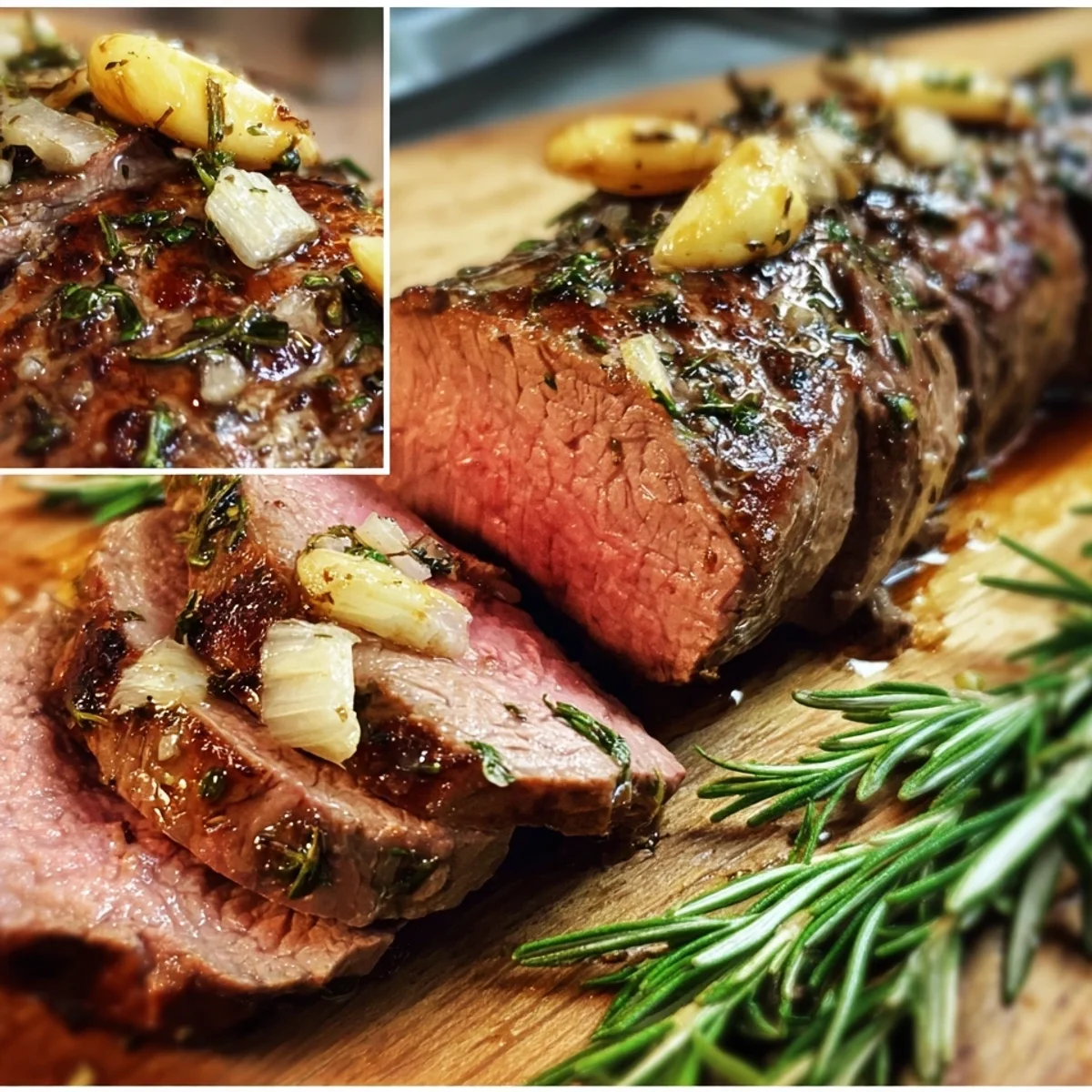 Jamie Oliver Lamb Tenderloin with Rosemary & Garlic