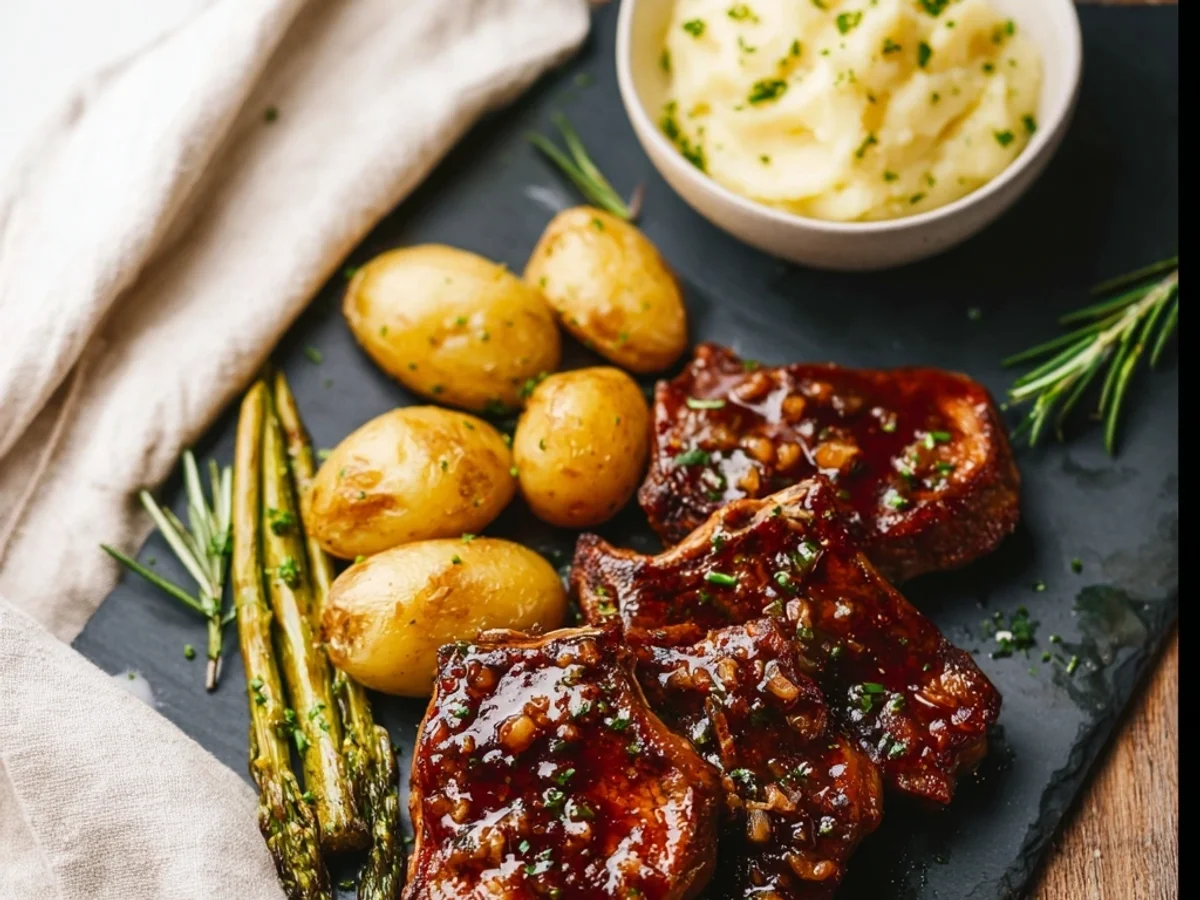 Juicy Honey Garlic Lamb Chops: Simple Weeknight Delight - Featured Image