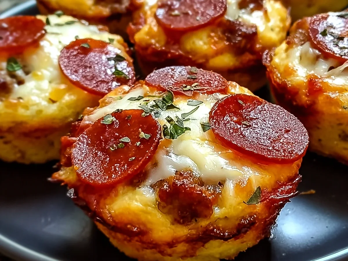 Keto Carnivore Pizza Muffins: Savory Meat Lovers Bites - Featured Image