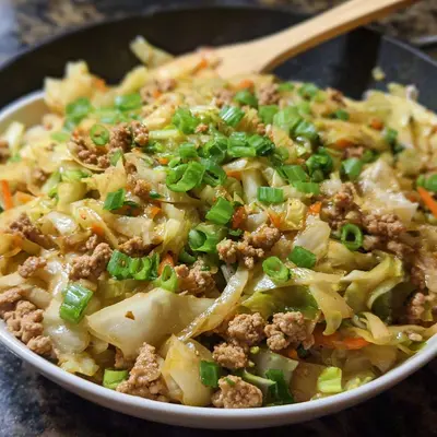 Keto Egg Roll in a Bowl - Quick & Healthy