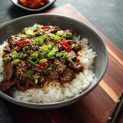 Korean Beef Bowl: Easy Weeknight Flavor Bomb!