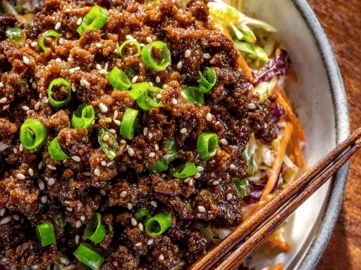 Korean Ground Beef & Slaw: Quick & Easy Weeknight Meal - Featured Image