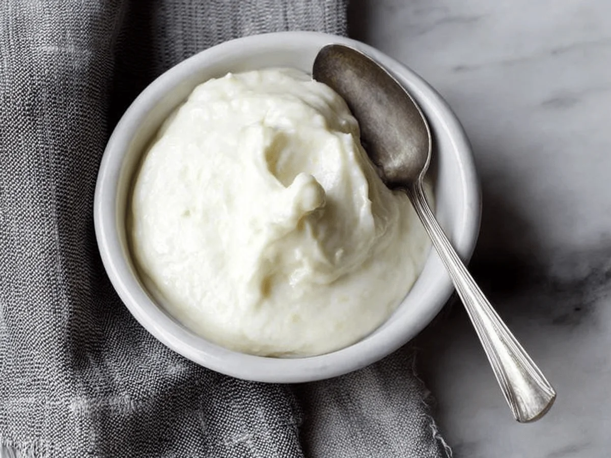 Lebanese Garlic Sauce Recipe – Creamy & Authentic Toum - Featured Image