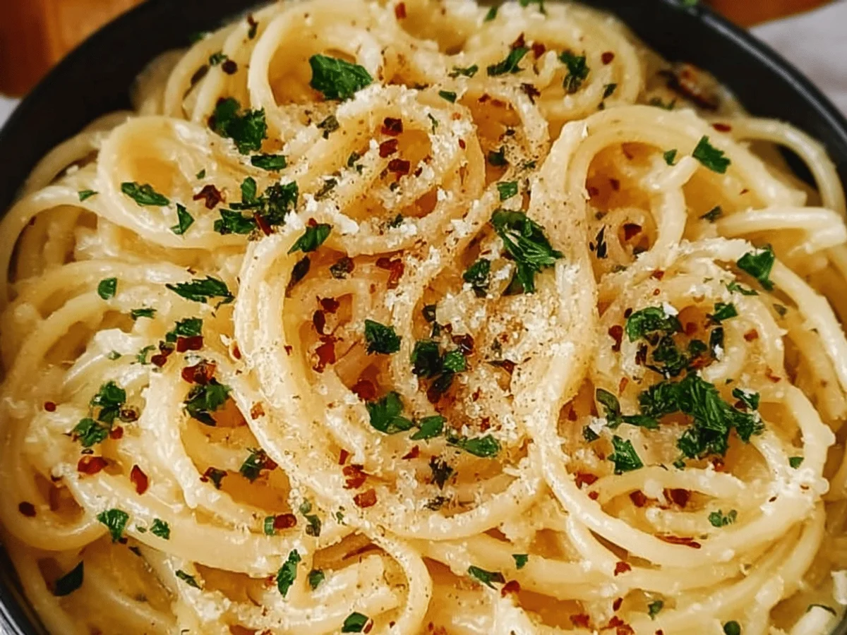 Lemon Butter Garlic Pasta Recipe – Quick & Flavorful Dinner - Featured Image