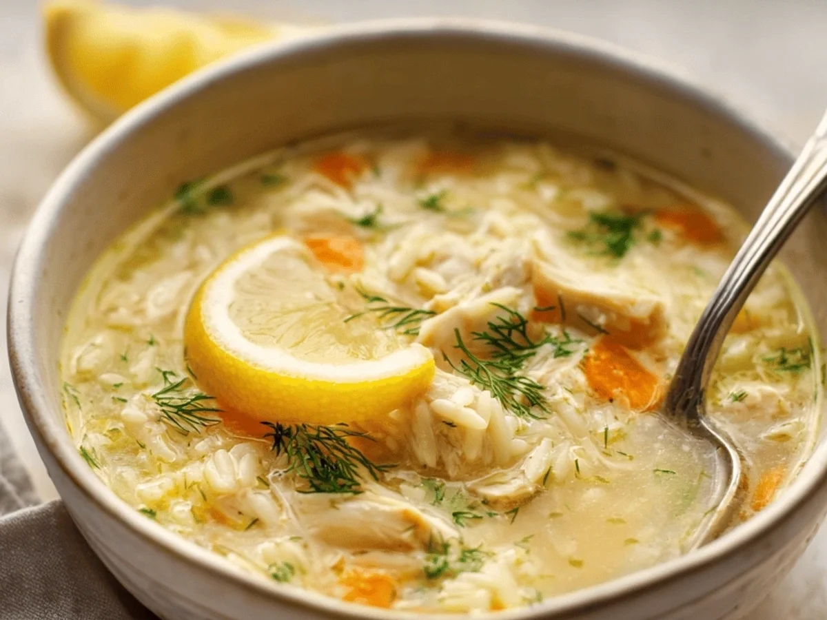 Lemon Chicken Orzo Soup: A Quick & Easy Recipe - Featured Image