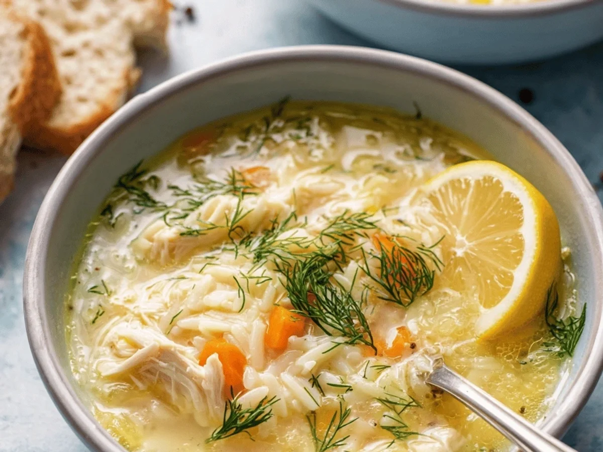 Lemon Chicken Orzo Soup: My Favorite Comfort Bowl - Featured Image
