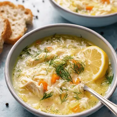 Lemon Chicken Orzo Soup: My Favorite Comfort Bowl