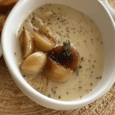 Luxurious Roasted Garlic Alfredo Sauce Recipe