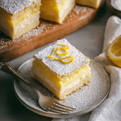 Magic Lemon Custard Cake: A Delicious Dessert